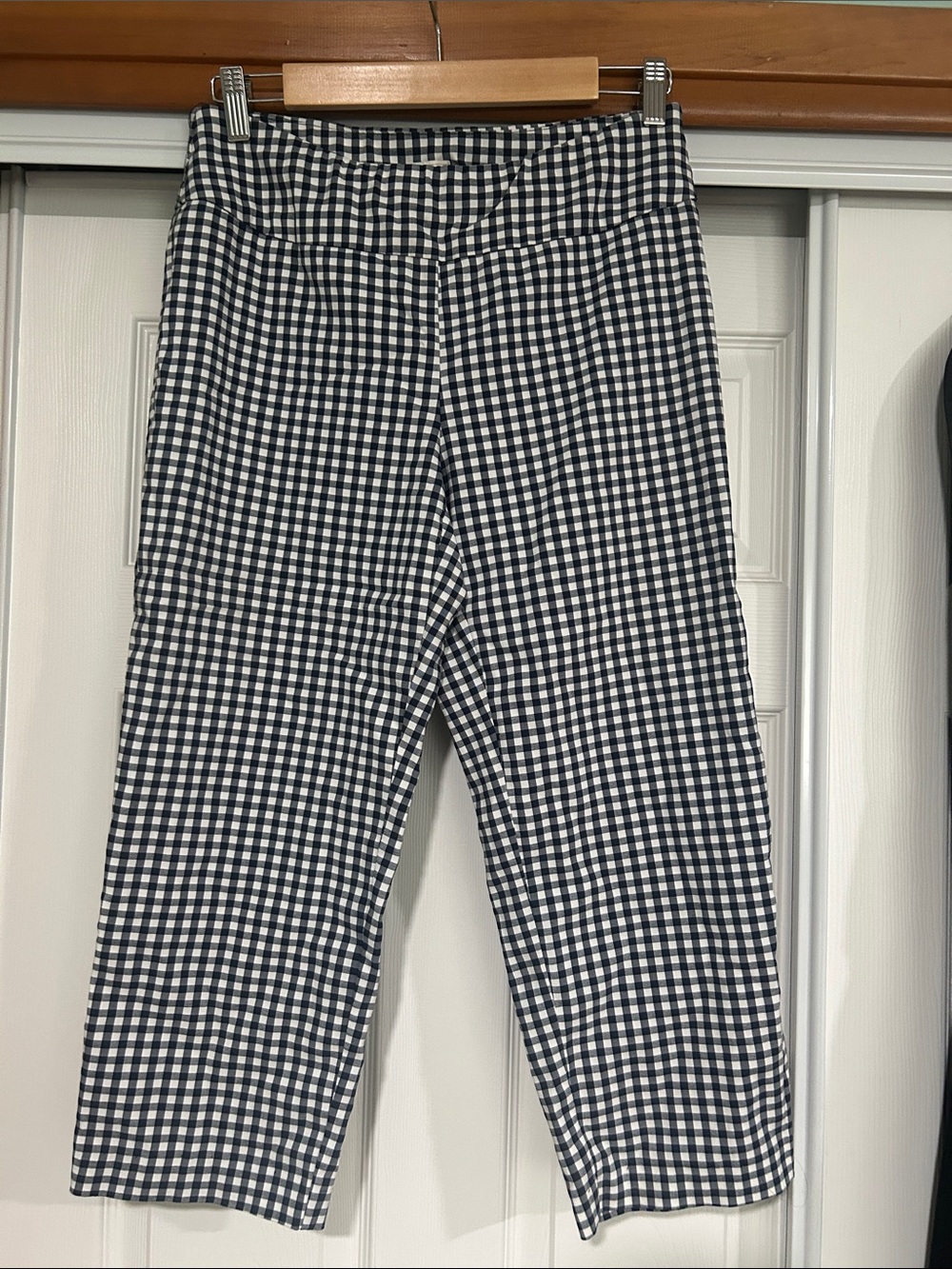 Zac & Rachel Navy blue and White Gingham Chinos